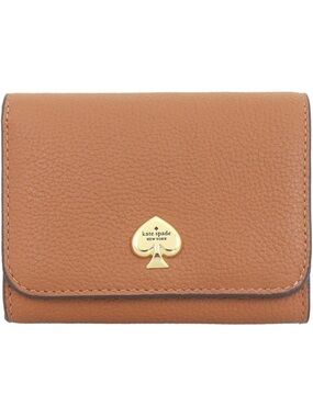 Kate Spade Kayla Wallet Small L Zip Bungalow Warm Gingerbread